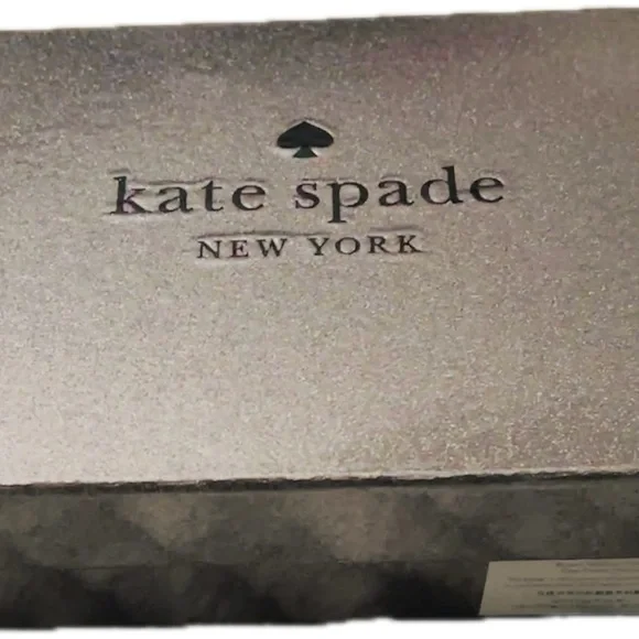 Kate Spade Kenzie Medium Flap Wristlet Seafoam Green Glitter New in Box KK332 - Picture 8 of 9